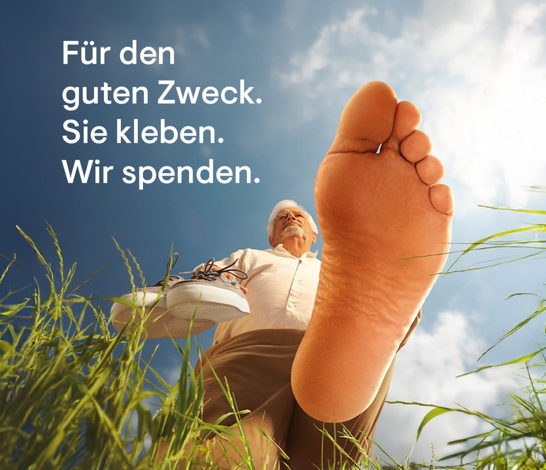 Grünenthal DDG Kleben und Spenden